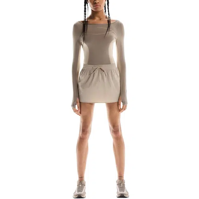 On x FKA twigs TRACK SKORT