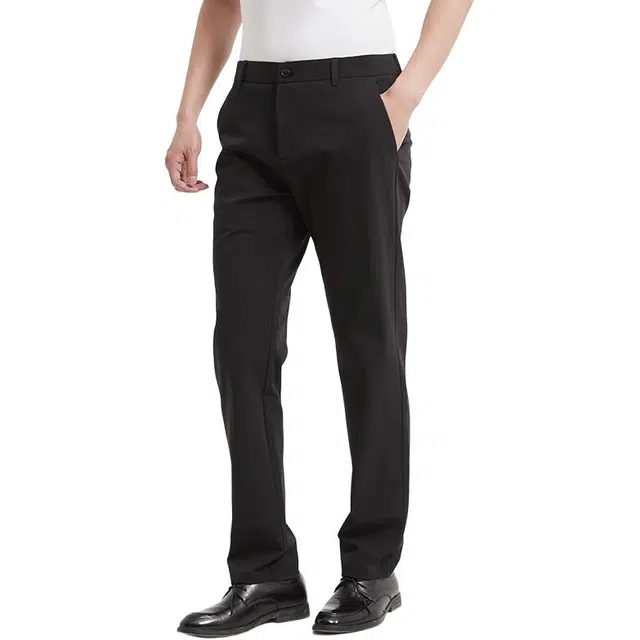 古鲨 免烫高端商务时尚百搭直筒长裤休闲裤 男款