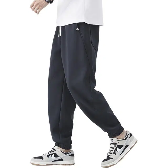 童先森 夏季日系流行束脚卫裤美式潮流百搭舒适休闲裤 男款