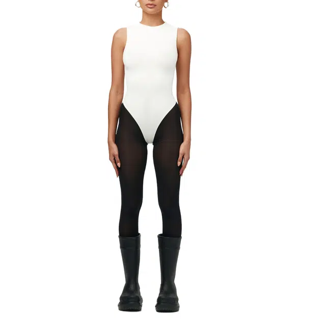 NAKED WARDROBE Sleeveless Sculpt Bodysuit NW