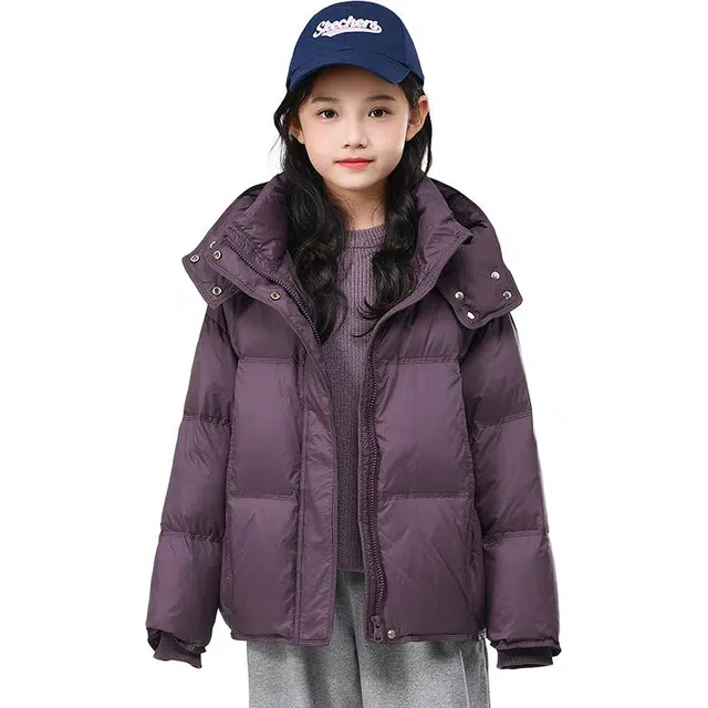 雅鹿羽绒服 保暖羽绒服 连帽舒适柔软百搭 青少年