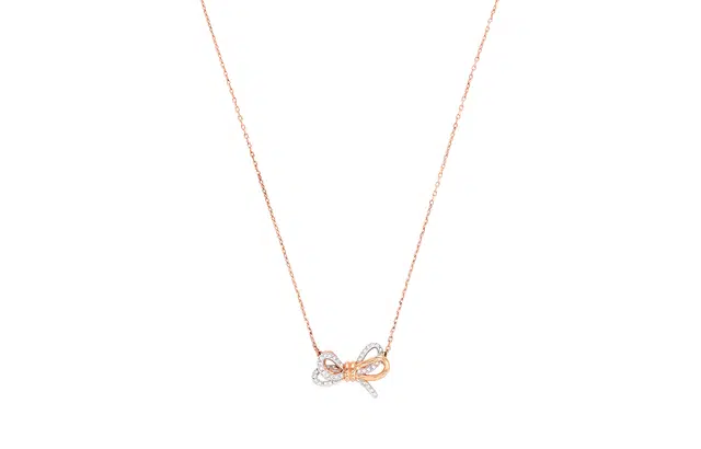 Swarovski Lifelong Bow Necklace