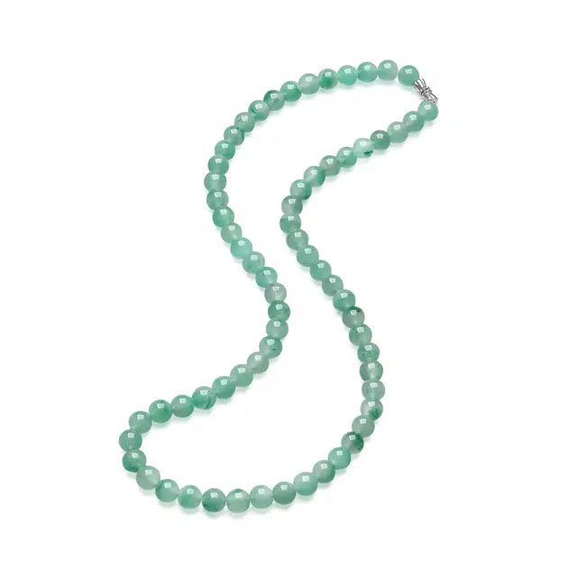 翠雅金楼 新中式复古国风转运珠 经典百搭贵气显白优雅气质#好运 独龙玉 玉石项链 女款