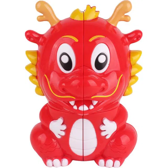 裕鑫 龙年二阶辰龙魔方异形生肖趣味 早教益智玩具