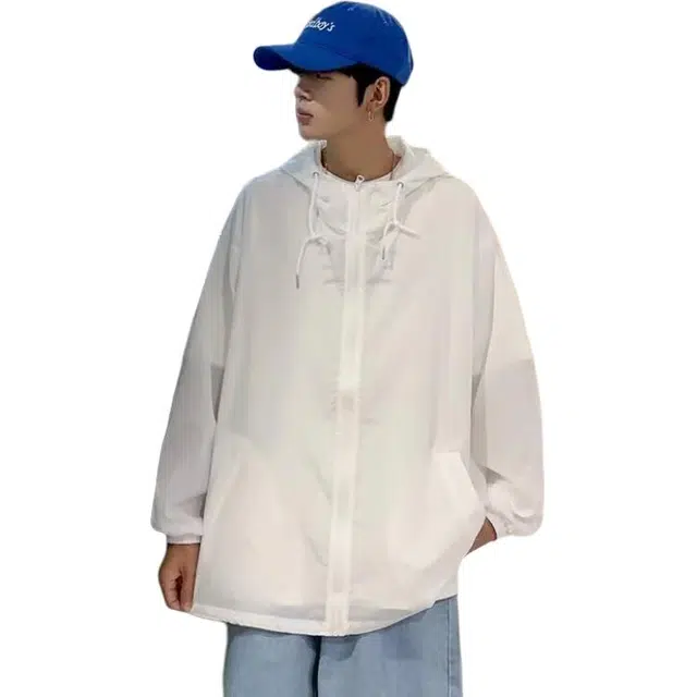 木木兔 薄款户外钓鱼服透气外套潮防晒服 男款