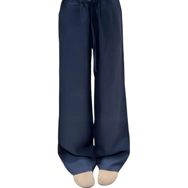 单爵 棉麻裤子薄款垂坠感阔腿裤韩系慵懒松弛感休闲裤 男女同款