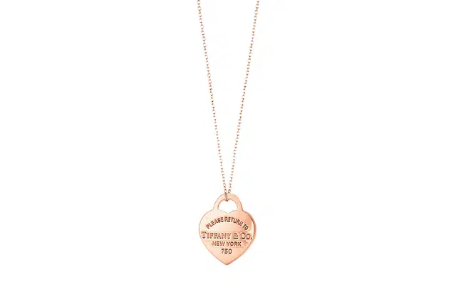 TIFFANY CO. Return to Tiffany Heart Tag 18K