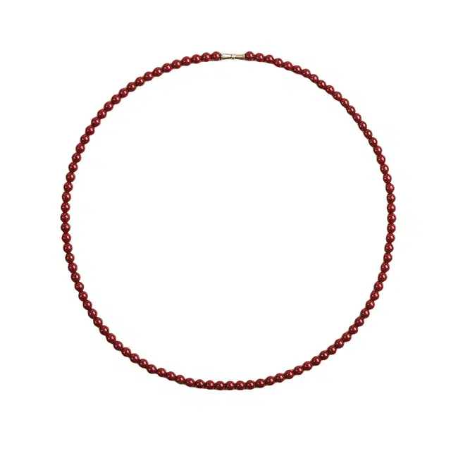 子婳 本命年护身符红红火火复古百搭气质优雅显白 朱砂 项链 女款