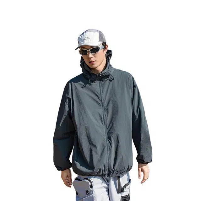 【dme】 百搭轻薄透气连帽防晒服 男女同款