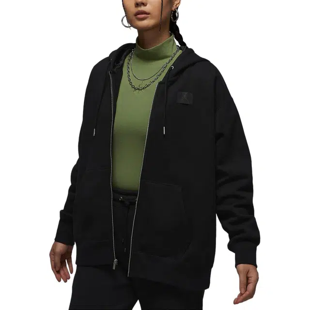 Jordan Flight Fleece Hoodie Black