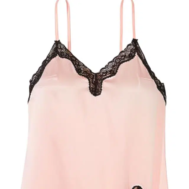 Victoria's Secret Tease Satin Lace-Trim Mini Slip V