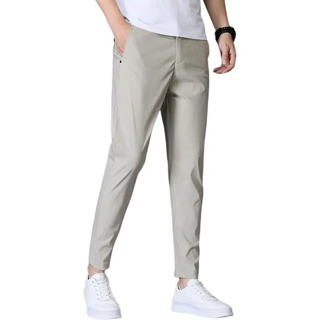 吉肯蒂 透气九分裤小脚裤休闲裤 男款