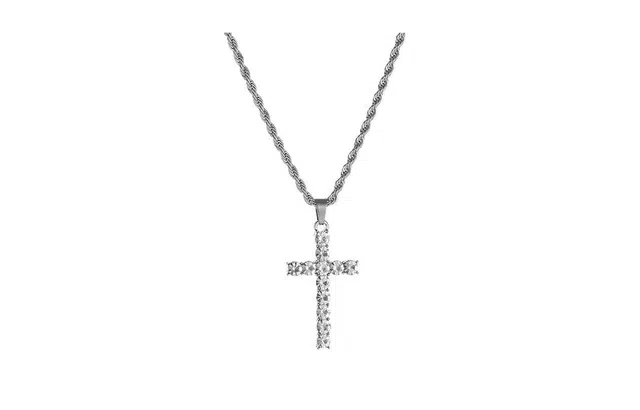 克拉日记 十字架 高级感 合金 项链 男女同款情侣款