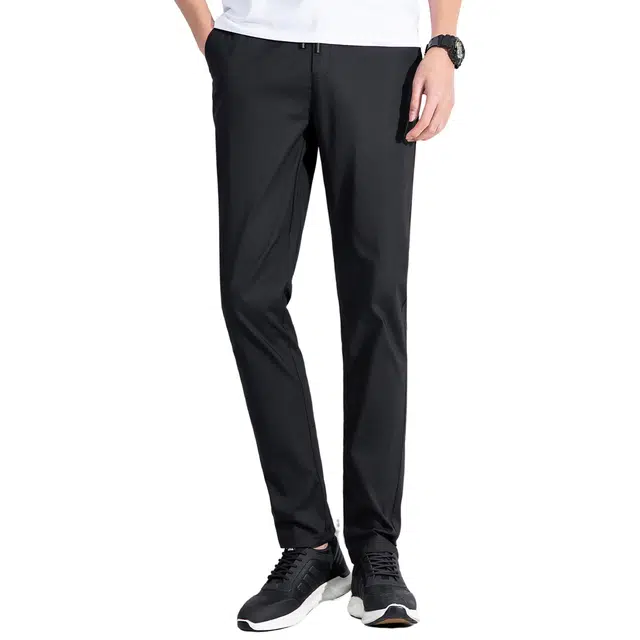 富铤 超薄吸湿排汗舒适透气直筒休闲裤 男款