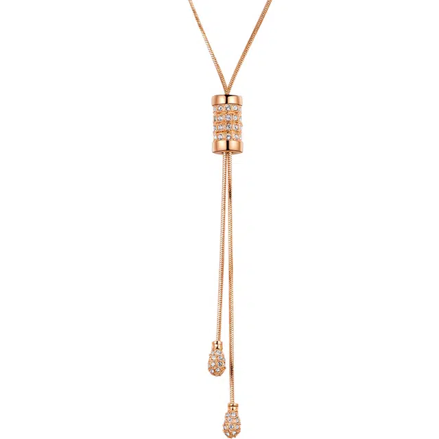 迈奇的礼物 小蛮腰毛衣链秋冬长款爆款百搭锁骨链毛衣配饰 时尚 项链 女款