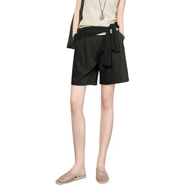 法文箱子 高级感小个子休闲短裤 女款