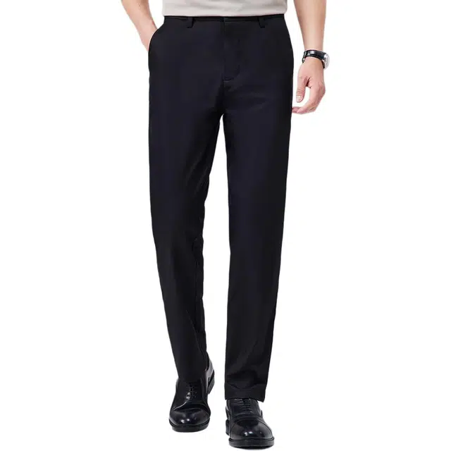 红豆 弹力舒适顺滑垂感百搭通勤休闲裤 男款