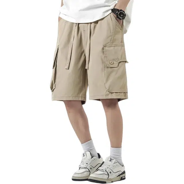 隐狼世家 美式潮牌宽松百搭休闲短裤 男款