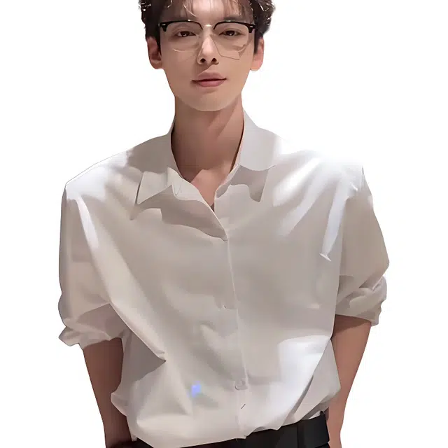 单爵 轻熟雅痞风高级感痞帅防晒衬衣休闲外套薄款长袖衬衫 男女同款