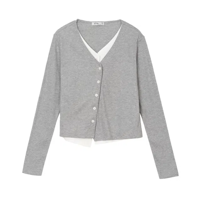 法文箱子 休闲舒适简约通勤针织衫 女款