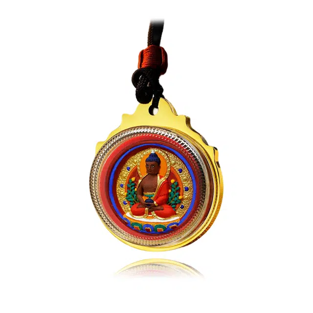 【五路财神来敲门】 玉临门 福气满满 锦上添花 时来运转 八大守护神唐卡复古民族风手工绳#好运 合金 项链 男女同款情侣款