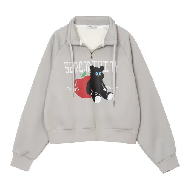 法文箱子 舒适休闲简约卫衣 女款