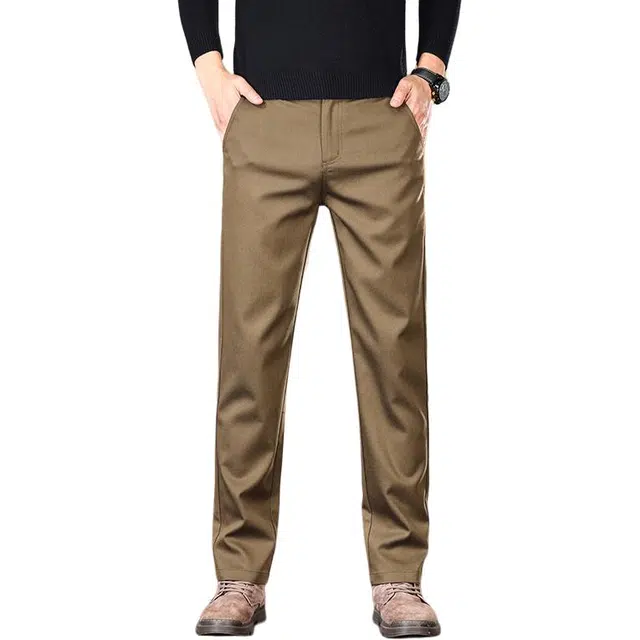 宝米卡 商务百搭直筒宽松薄款休闲裤 男女同款