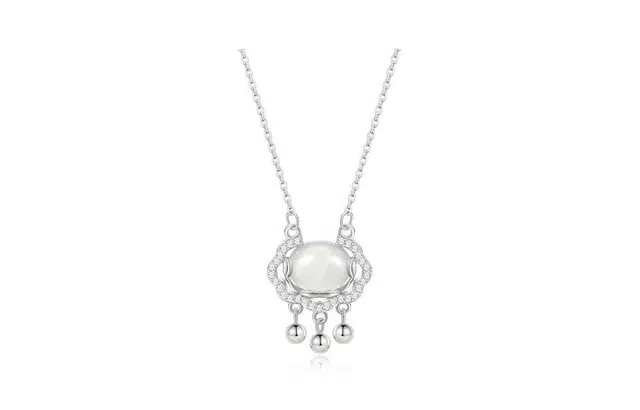 百利金 平安锁铃铛 国潮复古新中式平安纳福吉祥顺遂精致轻奢气质显白经典百搭小众设计转运珠锁骨链 琉璃 项链 男女同款情侣款