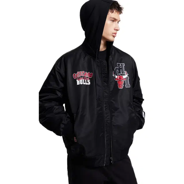 JACK JONES x NBA Chicago Bulls Jacket