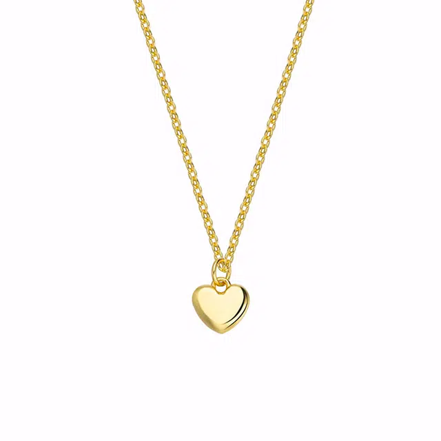 梵星饰季 浪漫爱心 甜美少女浪漫轻奢小众设计 日常通勤百搭 合金 项链 女款