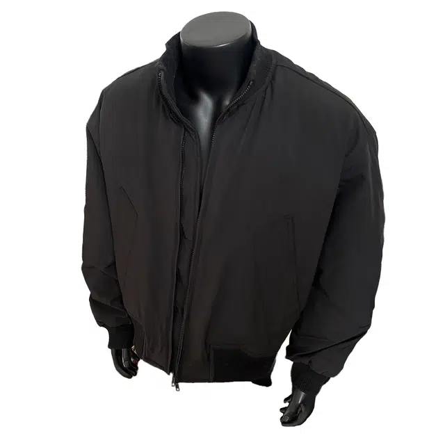 BLACK AT cleanfitbomber