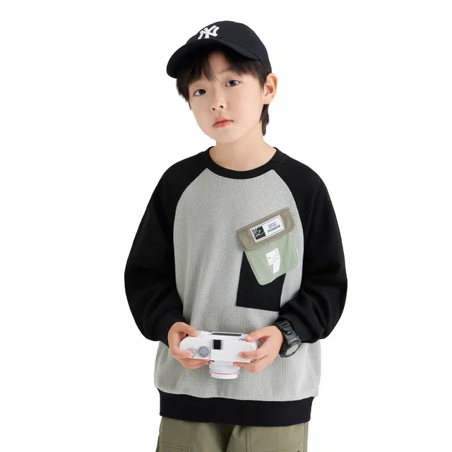 左西 男孩长袖洋气卫衣儿童款