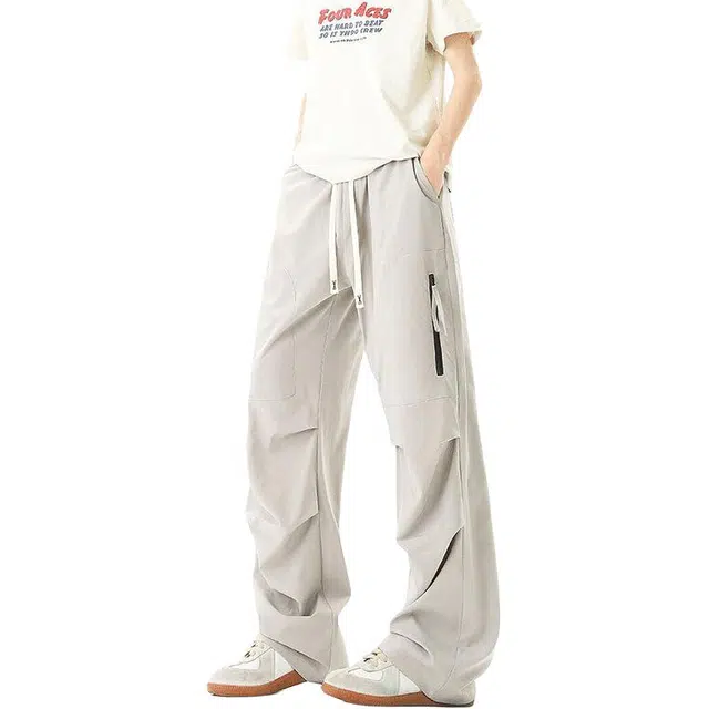 单爵 美式机能潮牌时尚百搭休闲裤 男女同款