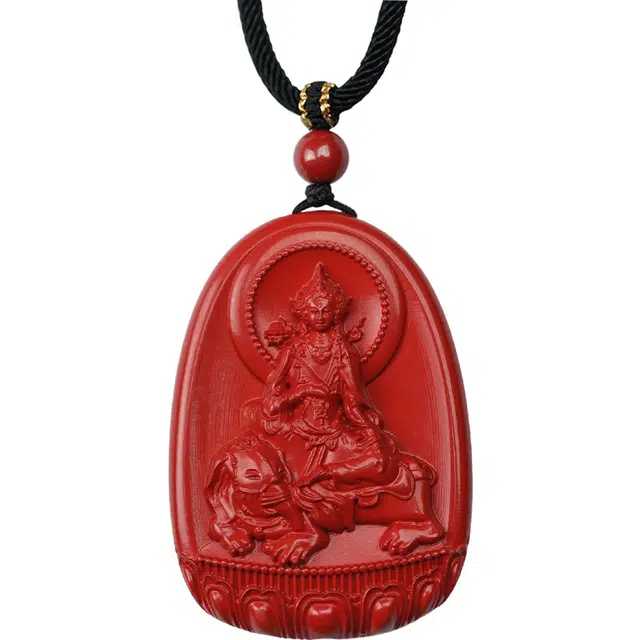 布达拉宫 十二生肖守护 新中式复古民族风 朱砂 项链 男女同款情侣款