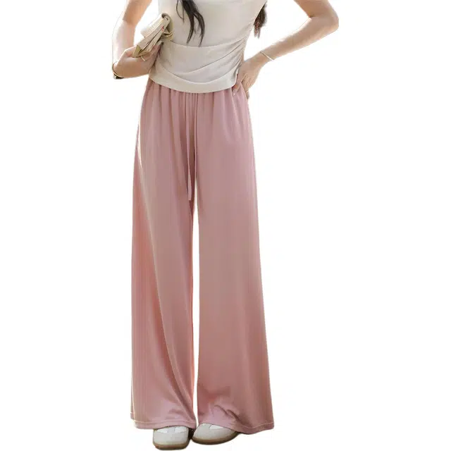 鹿向南 冰丝舒适百搭长裤休闲裤 女款