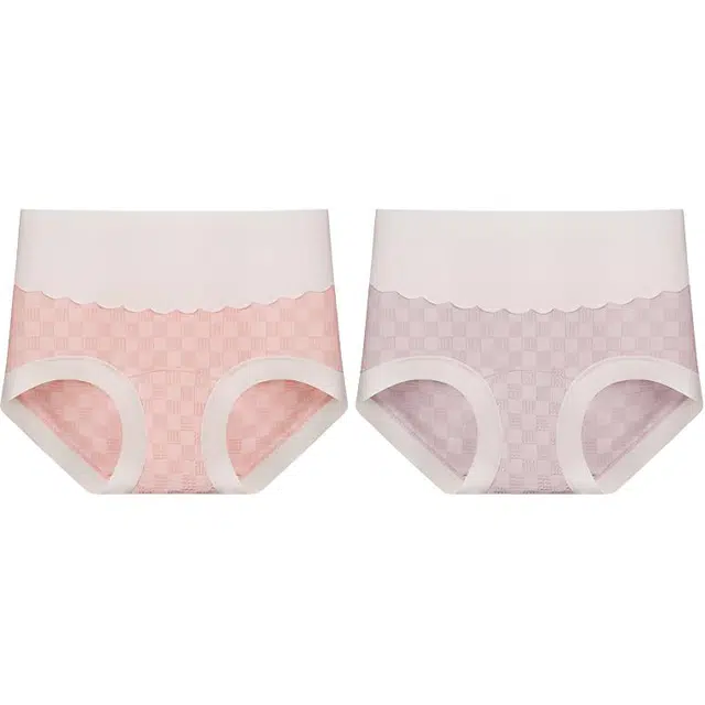 草本初色 加长抑菌包臀无痕隐形透气舒适高弹立体轻盈中腰不夹臀内裤 女款