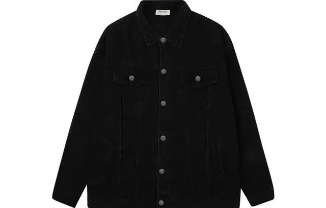 巴塞罗那足球俱乐部 多风格融合复古高级感长袖服饰牛仔外套 男女同款