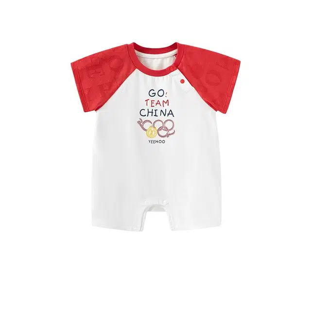 英氏连体衣 舒适柔软亲肤透气 婴幼童