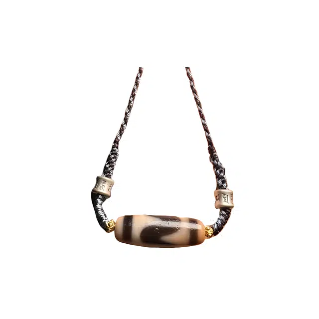 玉临门 国风 藏式轻奢 玛瑙 玉石项链 男女同款情侣款 礼盒包装