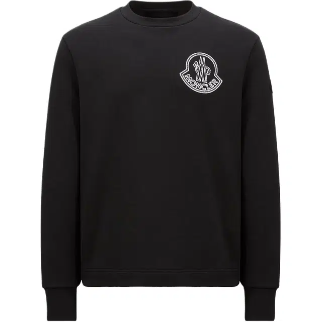 Moncler Mascot Patch Cotton Sweatshirt