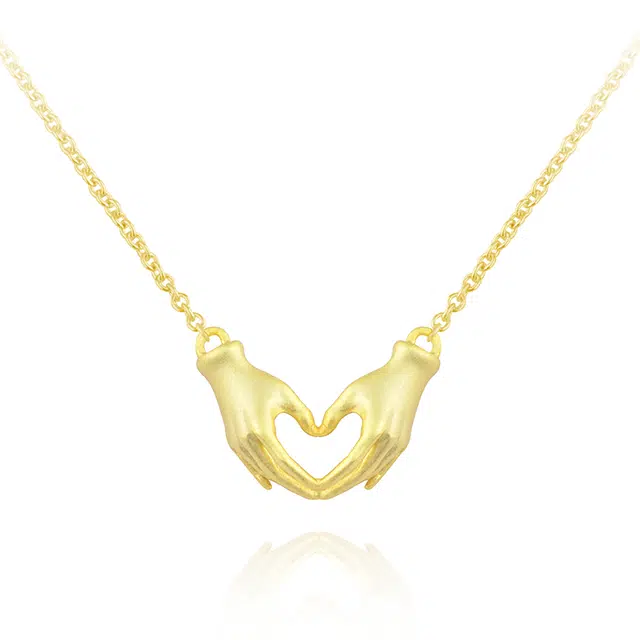 leclic HAND-Heart14K