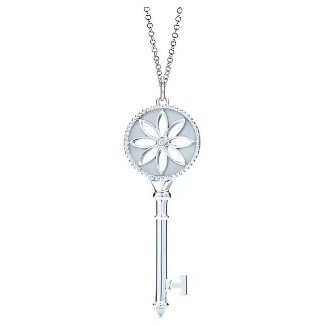 Tiffany & Co. Daisy Key Pendant Necklace