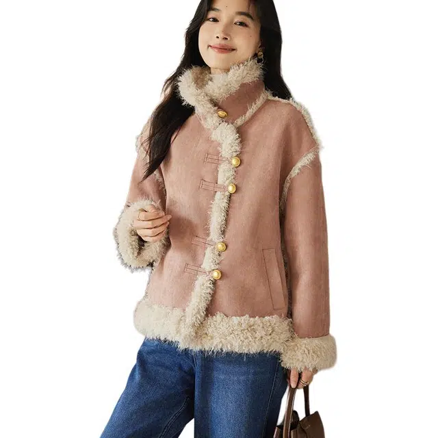 VICTORIA&VERA Suede Jacket