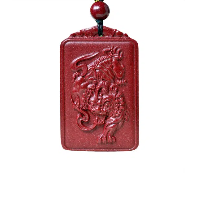 静汝玉 #好运高含量发财貔貅小众 朱砂 玉石项链 男女同款情侣款