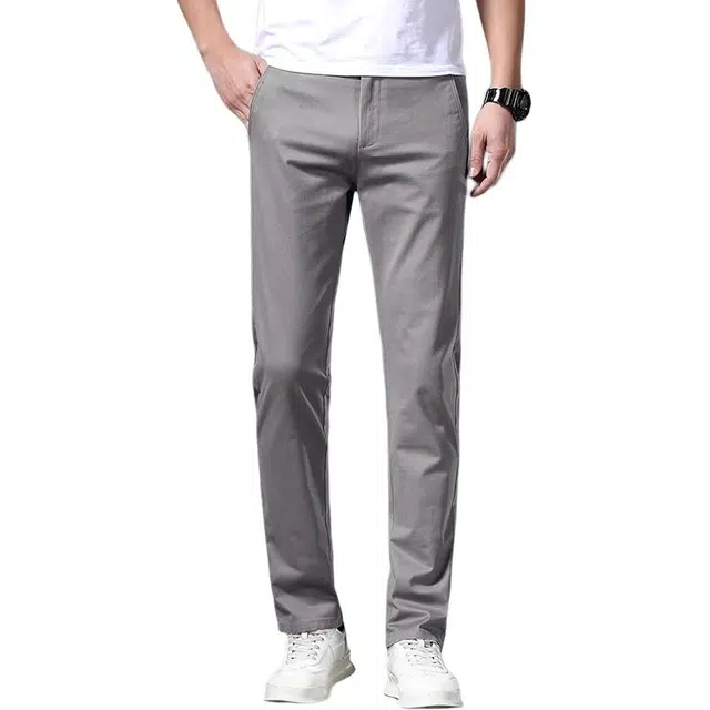 炳盛 香港高端商务休闲裤宽松直筒薄款潮牌外穿百搭长裤男装 男女同款