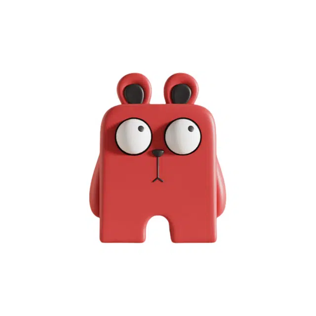 咕轹 搞怪兔子黑熊奶油风样板房酒柜摆设  潮流衍生品