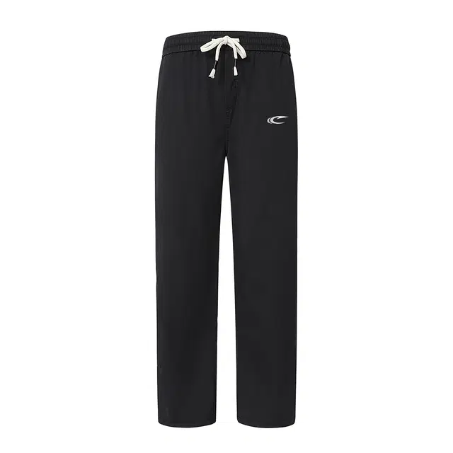 赛琪 美式高街复古基础款纯色简约阔脚直筒工装机能风宽松百搭垂感休闲裤 男女同款