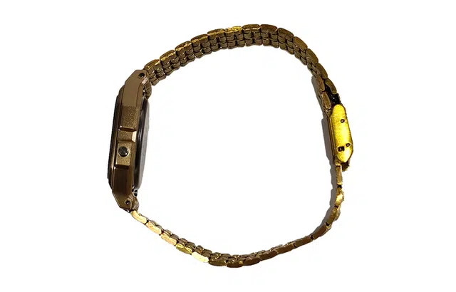 CASIO F-91WM-9A Gold Resin