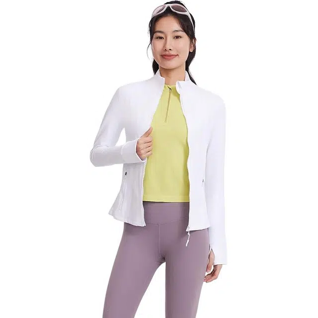 美特斯邦威 立领舒适纯色百搭休闲长袖卫衣 女款