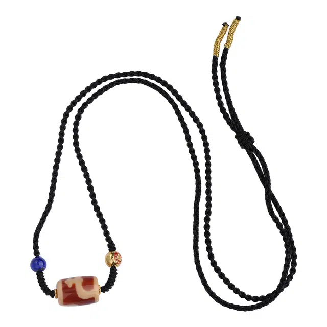 布达拉宫 宝瓶天珠藏式吊坠#好运 玛瑙 项链 男女同款情侣款